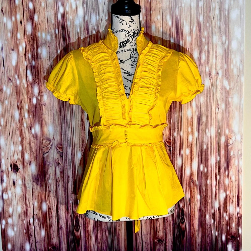 Yellow Blouse